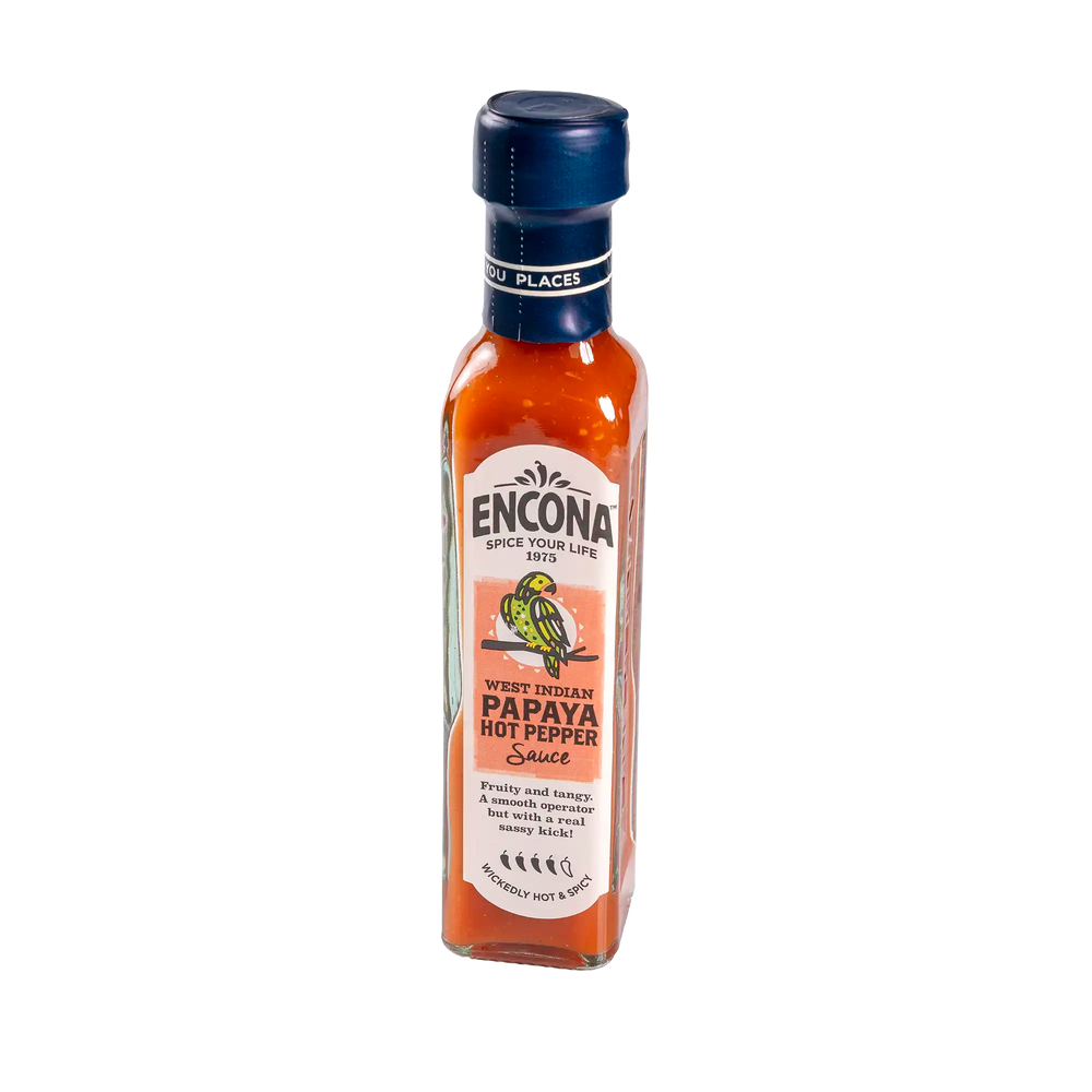 Sauce West Indian Papaya Hot Pepper