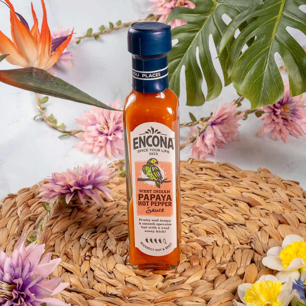 Sauce West Indian Papaya Hot Pepper