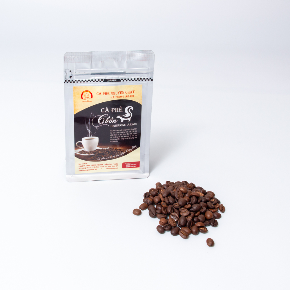 Caf Kopi Luwak du Vietnam ☕🇻🇳 (100g)